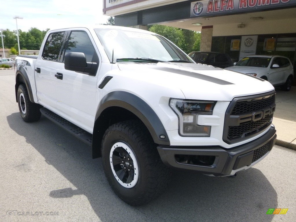 Oxford White 2017 Ford F150 SVT Raptor SuperCrew 4x4 Exterior Photo #128241014