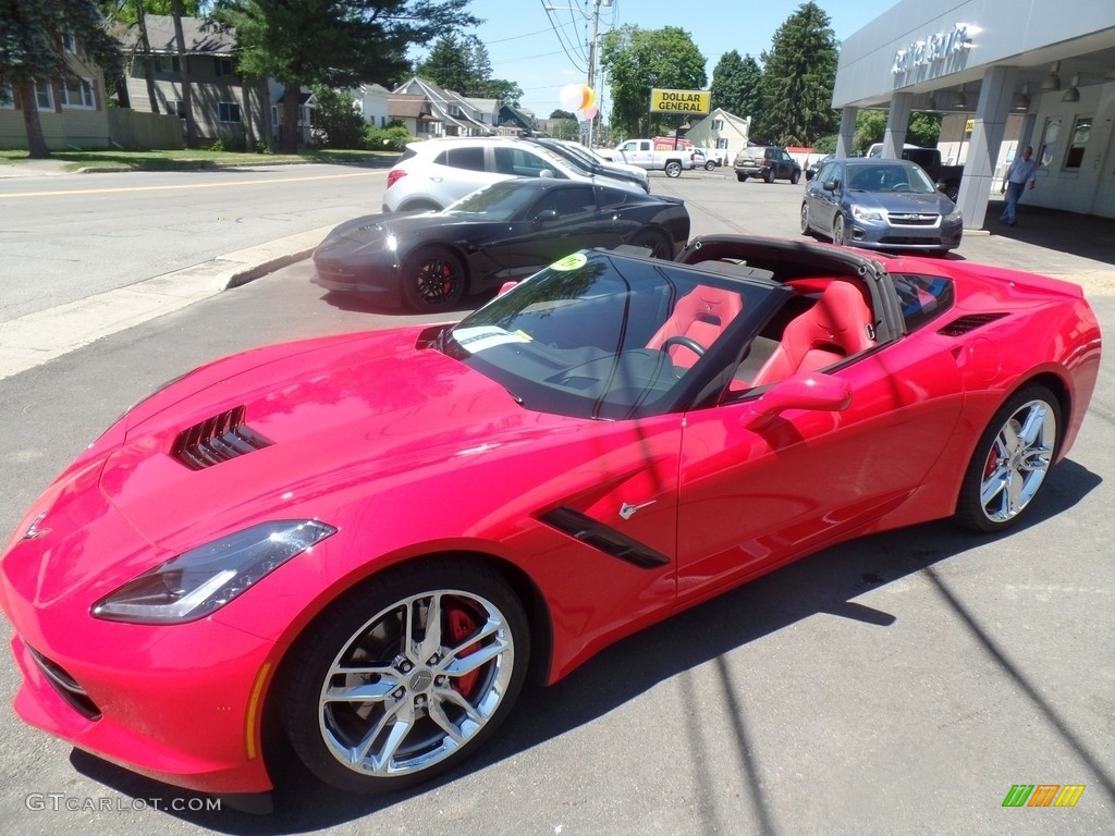 2017 Torch Red Chevrolet Corvette Stingray Coupe 128217251 2017 Corvette Stingray Coupe Torch Red Adrenaline Photo 1