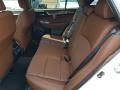 2018 Subaru Outback Java Brown Interior Rear Seat Photo