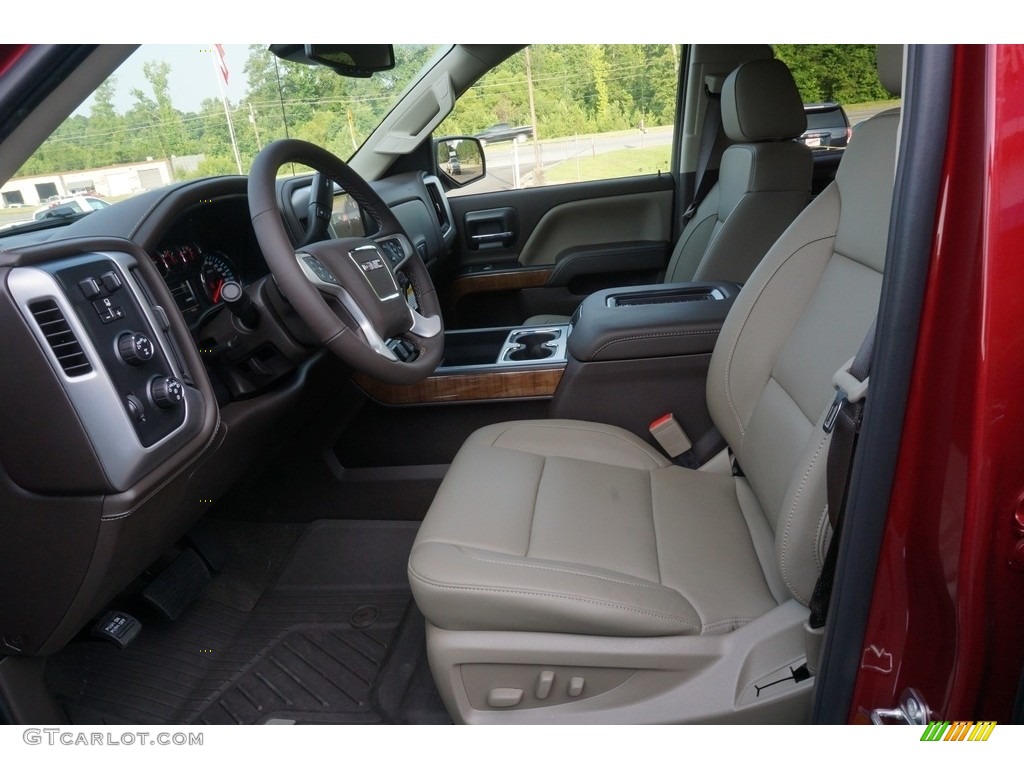 Cocoa/­Dune Interior 2018 GMC Sierra 1500 SLT Crew Cab 4WD Photo #128246927