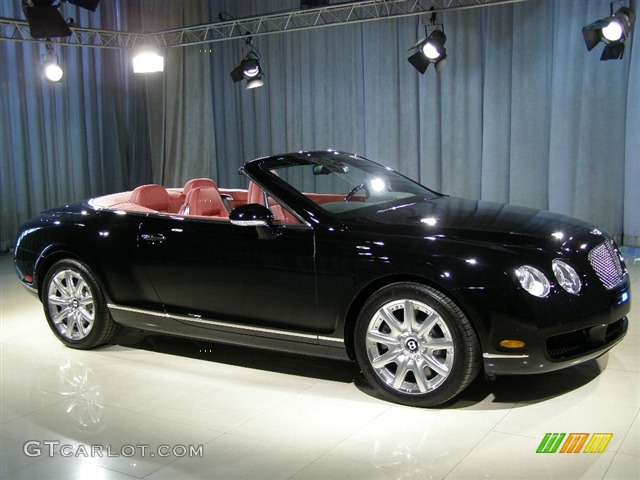 2008 Bentley Continental GTC, Beluga / Fireglow/Beluga/Burr Walnut, Front Right 2008 Bentley Continental GTC Standard Continental GTC Model Parts