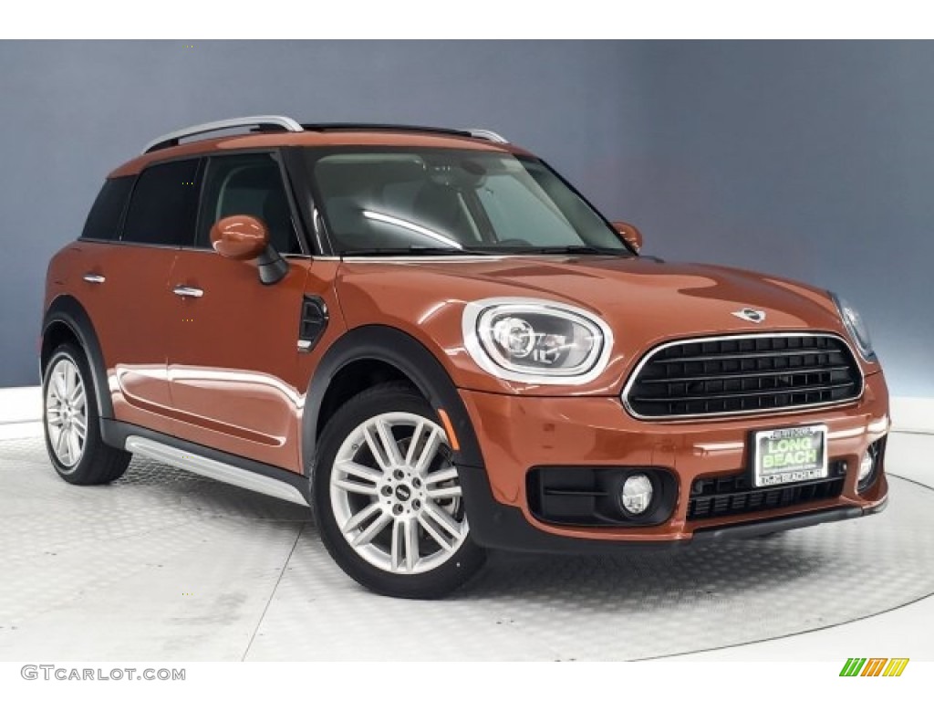 Chestnut Metallic 2018 Mini Countryman Cooper Exterior Photo #128248793