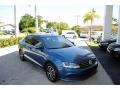 2018 Silk Blue Metallic Volkswagen Jetta SE  photo #1