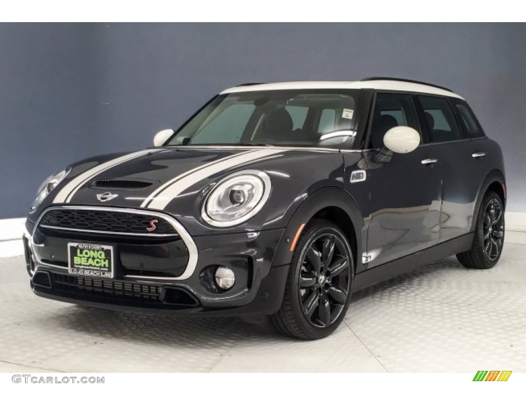 2018 Clubman Cooper S - Thunder Grey Metallic / Carbon Black photo #13