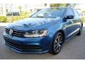 2018 Silk Blue Metallic Volkswagen Jetta SE  photo #5