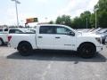 Pearl White - Titan SV Crew Cab 4x4 Midnight Edition Photo No. 3