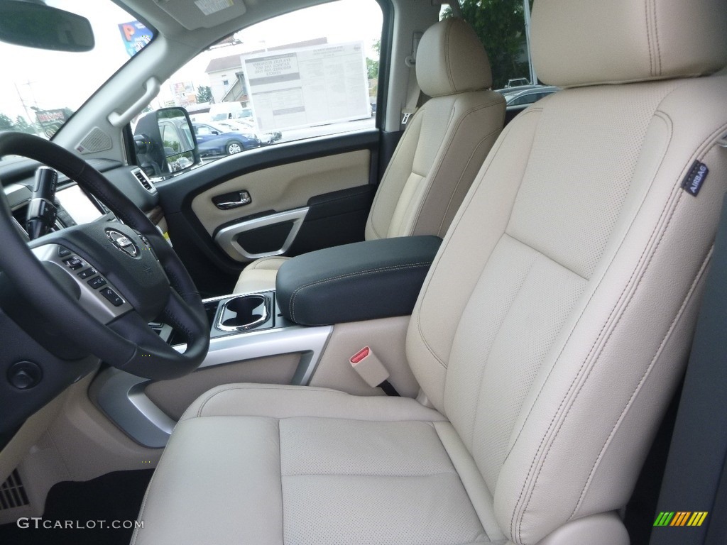 2018 TITAN XD SL Crew Cab 4x4 - Glacier White / Black photo #14