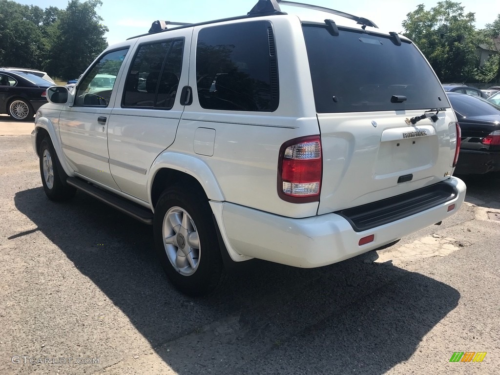 2000 Pathfinder SE 4x4 - Cloud White / Parchment photo #4