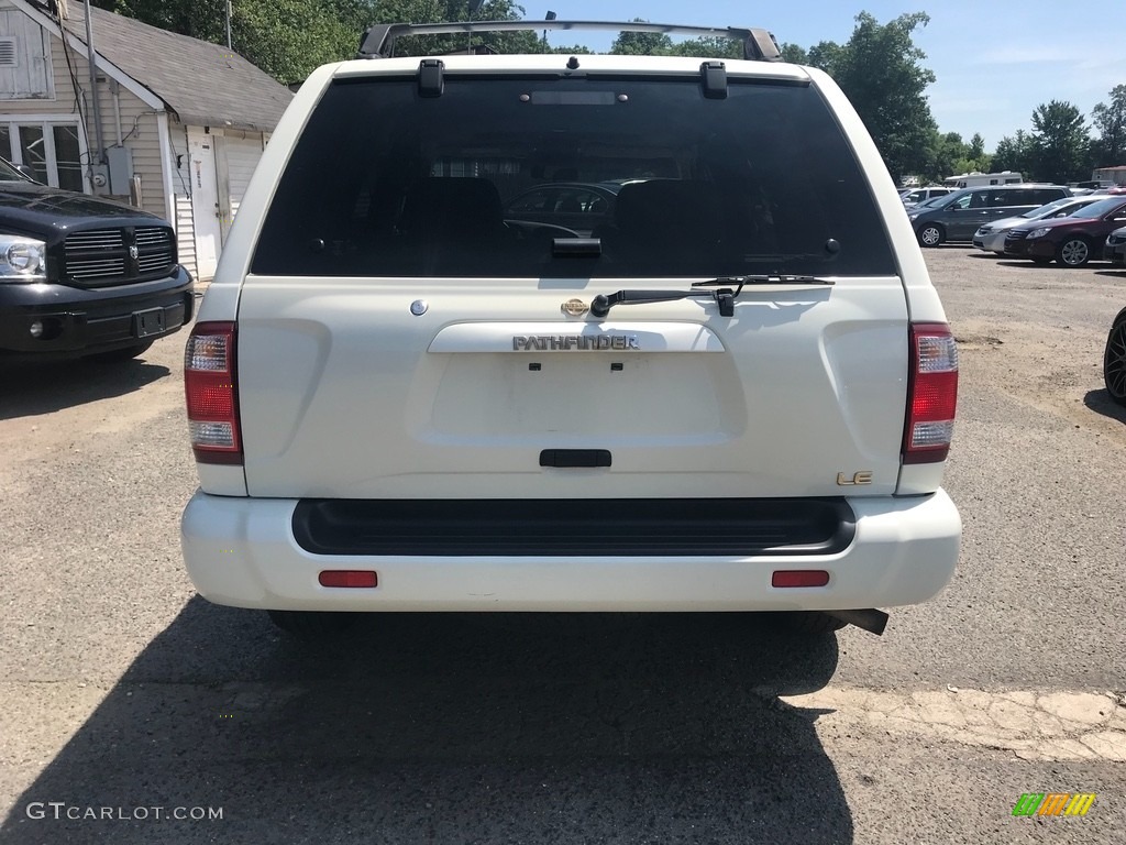 2000 Pathfinder SE 4x4 - Cloud White / Parchment photo #5