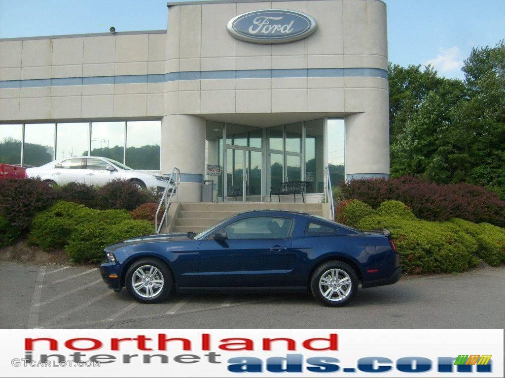 2010 Mustang V6 Coupe - Kona Blue Metallic / Charcoal Black photo #1