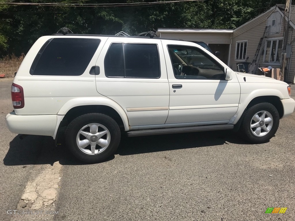 2000 Pathfinder SE 4x4 - Cloud White / Parchment photo #7