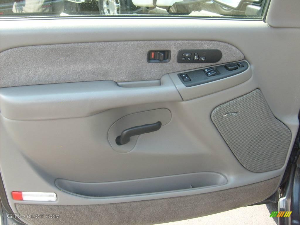 2003 Sierra 1500 SLT Extended Cab 4x4 - Carbon Metallic / Neutral photo #12