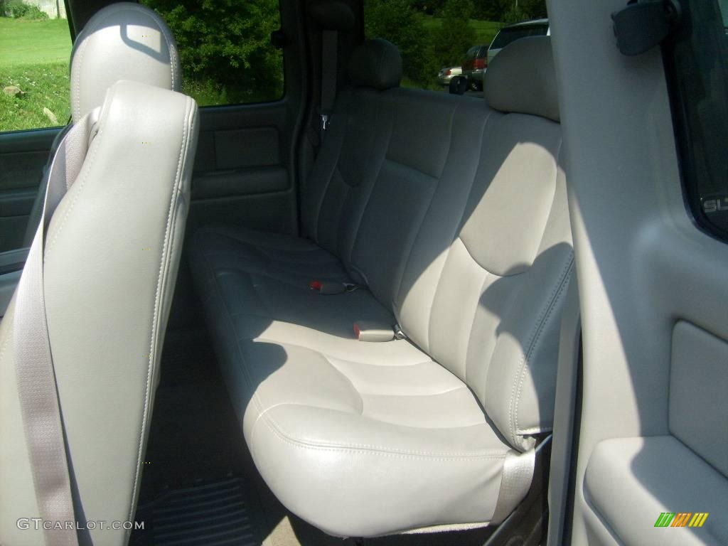 2003 Sierra 1500 SLT Extended Cab 4x4 - Carbon Metallic / Neutral photo #13
