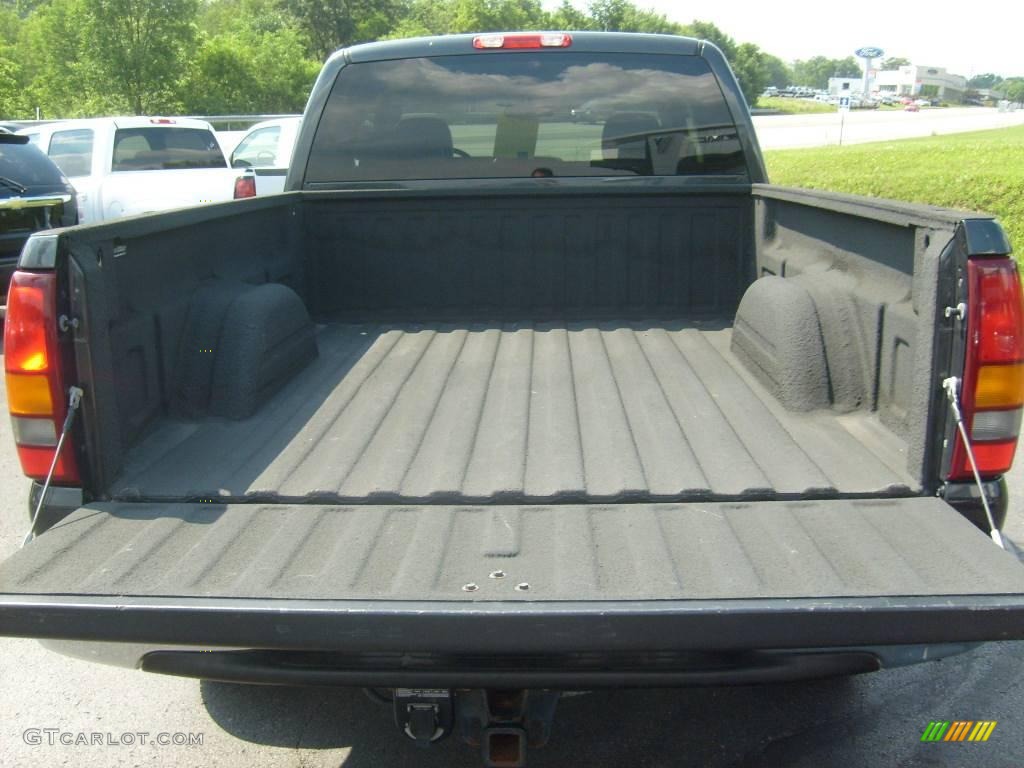 2003 Sierra 1500 SLT Extended Cab 4x4 - Carbon Metallic / Neutral photo #15