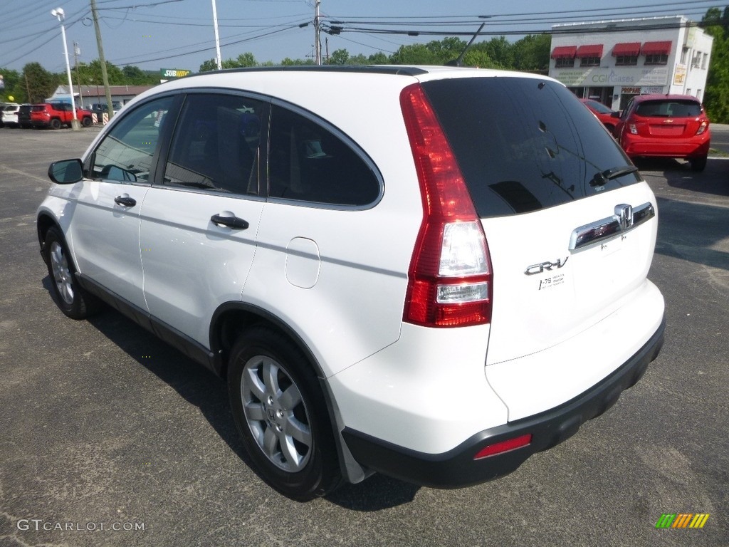 2009 CR-V EX 4WD - Taffeta White / Gray photo #3