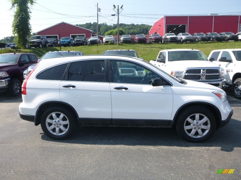 2009 CR-V EX 4WD - Taffeta White / Gray photo #6