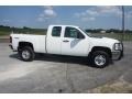 Summit White - Silverado 2500HD Work Truck Extended Cab 4x4 Photo No. 14