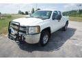 Summit White - Silverado 2500HD Work Truck Extended Cab 4x4 Photo No. 35