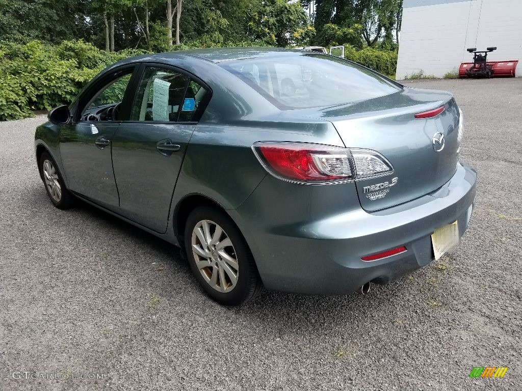 2012 MAZDA3 i Touring 4 Door - Dolphin Gray Mica / Black photo #2