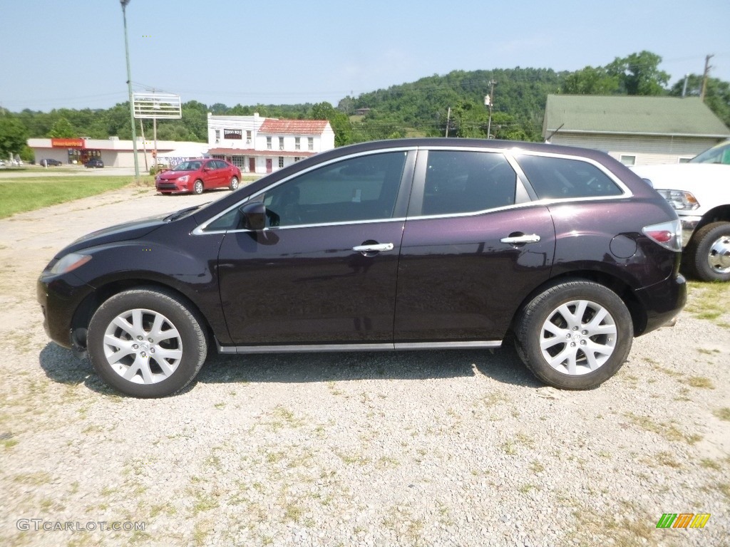 2008 CX-7 Grand Touring - Black Cherry Mica / Black photo #2