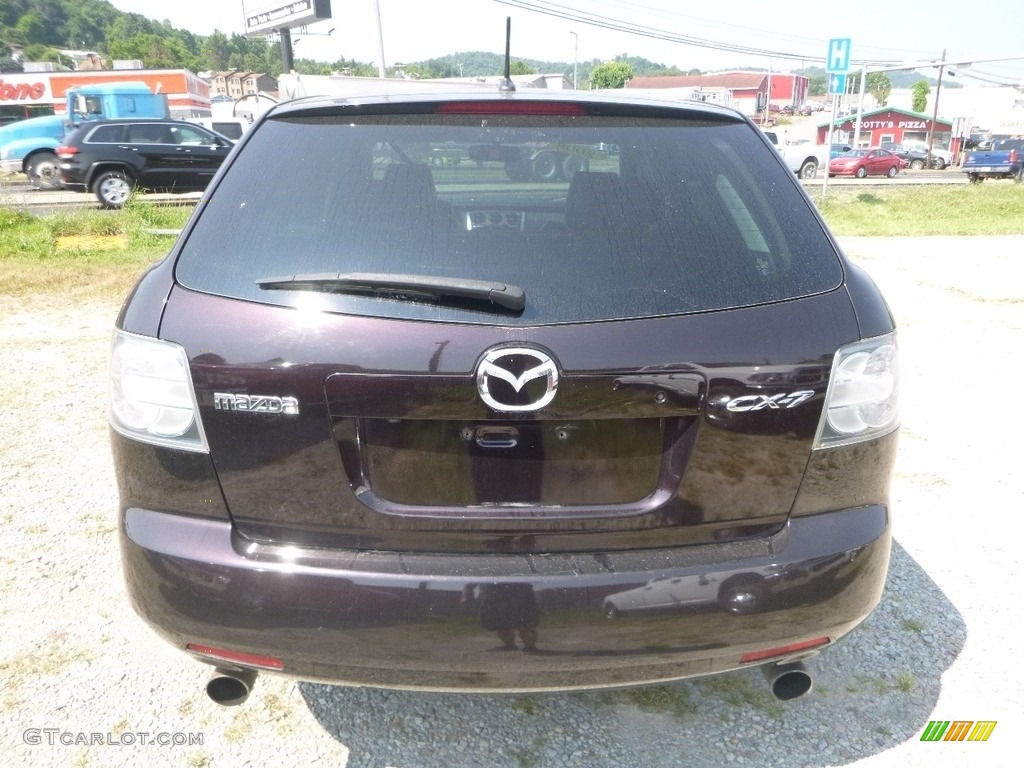 2008 CX-7 Grand Touring - Black Cherry Mica / Black photo #4