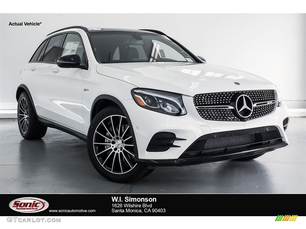 2018 GLC AMG 43 4Matic - Polar White / Black photo #1