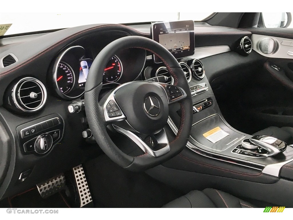 2018 Mercedes-Benz GLC AMG 43 4Matic Black Dashboard Photo #128260529