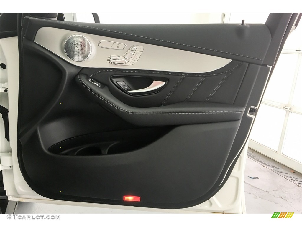 2018 Mercedes-Benz GLC AMG 63 4Matic Black Door Panel Photo #128261381