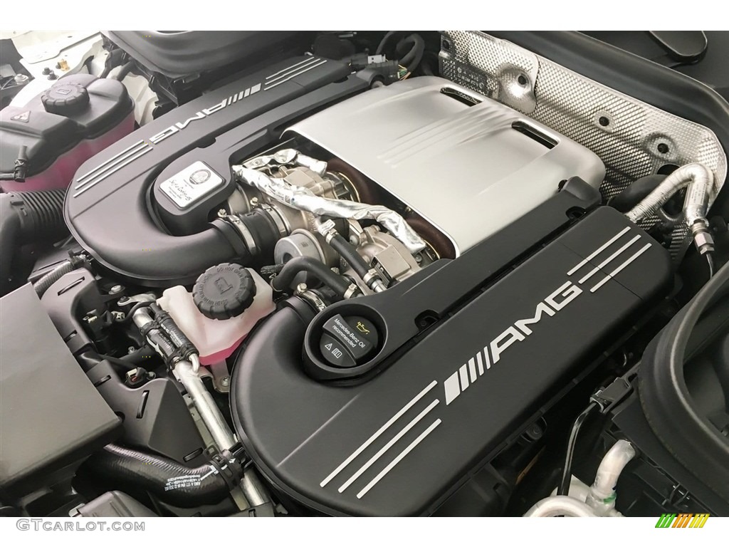 2018 Mercedes-Benz GLC AMG 63 4Matic 4.0 Liter AMG biturbo DOHC 32-Valve VVT V8 Engine Photo #128261405