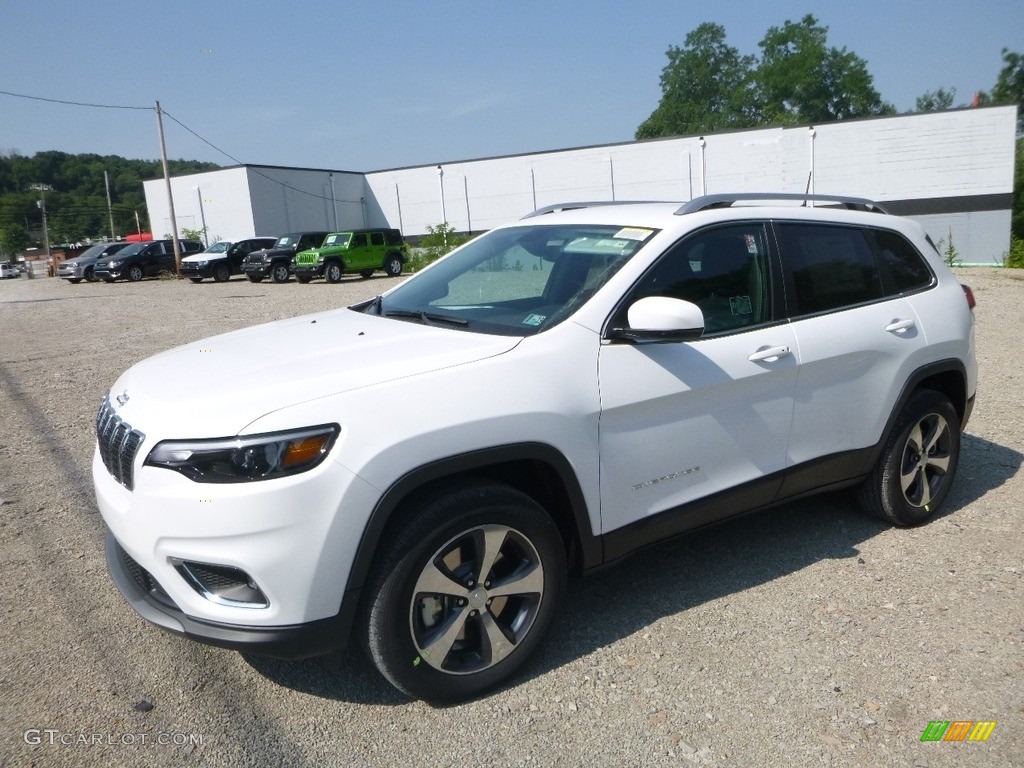 2019 Cherokee Limited 4x4 - Bright White / Black photo #1