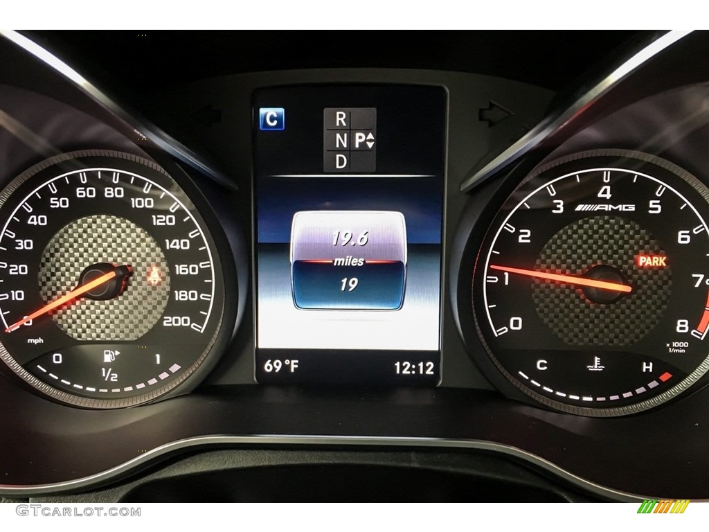 2018 Mercedes-Benz GLC AMG 63 4Matic Gauges Photo #128261473