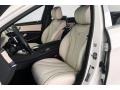 Porcelain/Black Front Seat Photo for 2018 Mercedes-Benz S #128262347