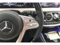 2018 Mercedes-Benz S Porcelain/Black Interior Steering Wheel Photo