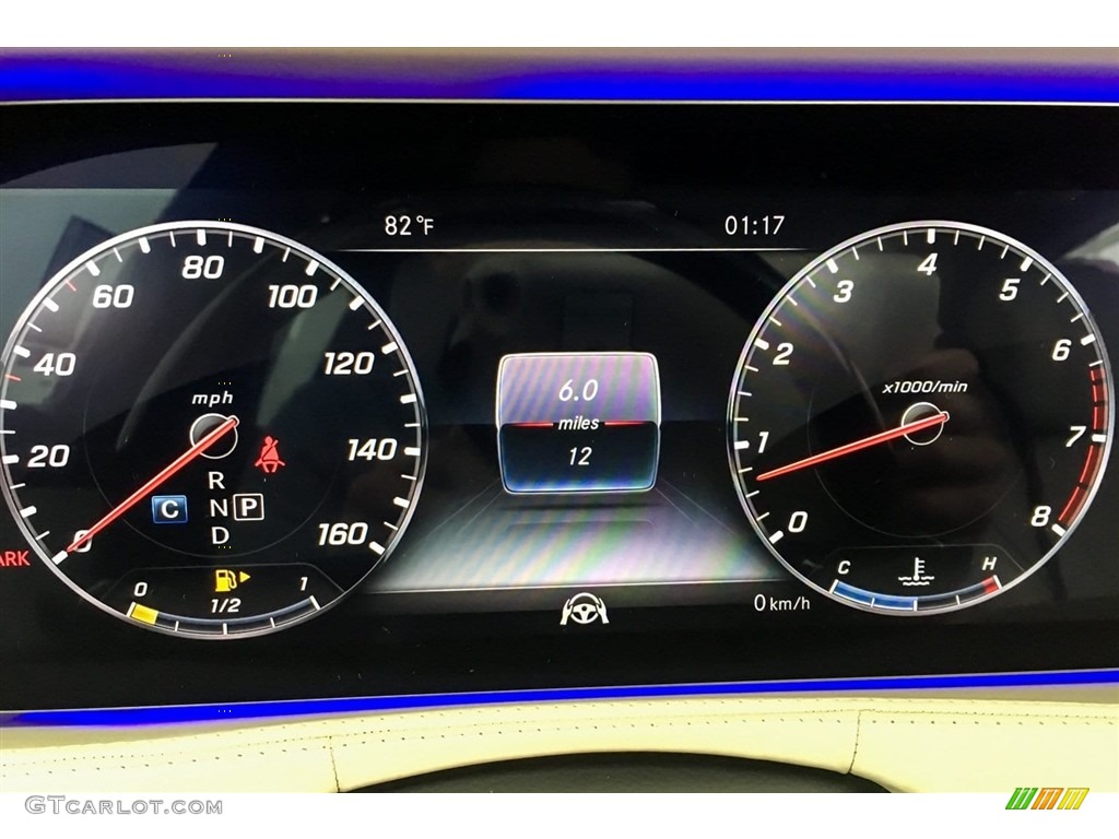 2018 Mercedes-Benz S Maybach S 650 Gauges Photo #128262787
