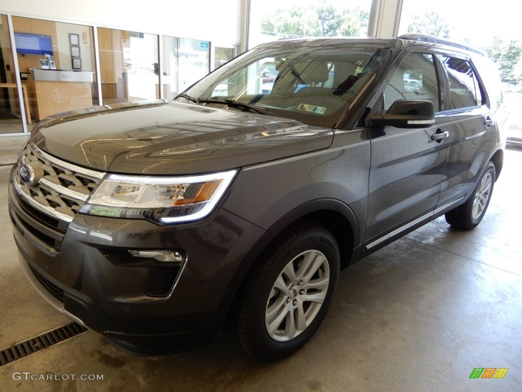 2018 Explorer XLT 4WD - Magnetic Metallic / Ebony Black photo #5