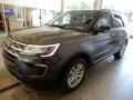 2018 Magnetic Metallic Ford Explorer XLT 4WD  photo #5