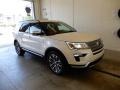 2018 White Platinum Ford Explorer Platinum 4WD  photo #1
