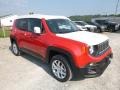 2018 Colorado Red Jeep Renegade Latitude 4x4  photo #7