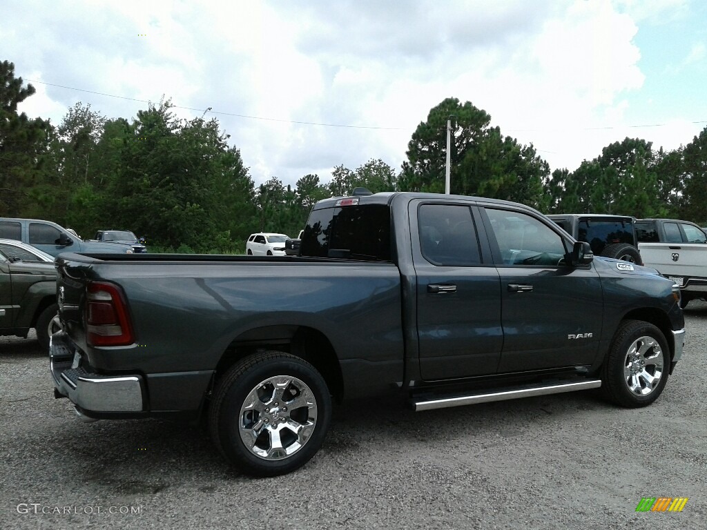 2019 1500 Big Horn Quad Cab - Granite Crystal Metallic / Black/Diesel Gray photo #5