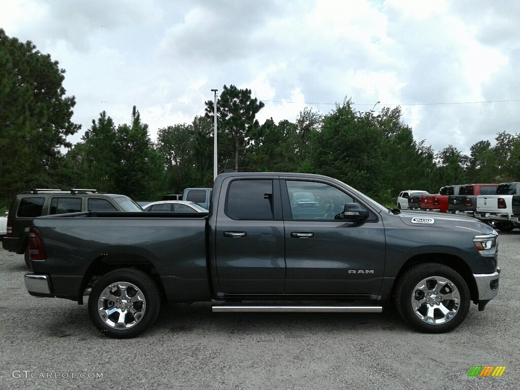 2019 1500 Big Horn Quad Cab - Granite Crystal Metallic / Black/Diesel Gray photo #6