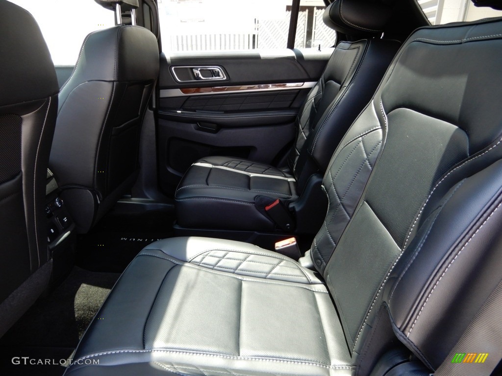 2018 Explorer Platinum 4WD - White Platinum / Ebony Black photo #8