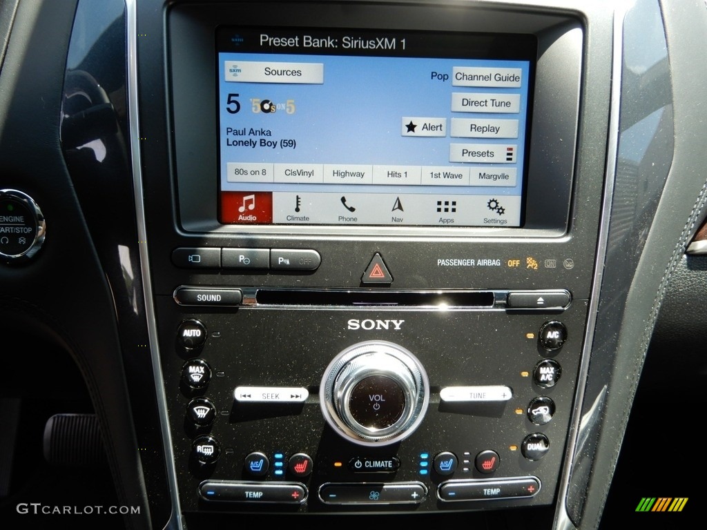2018 Explorer Platinum 4WD - White Platinum / Ebony Black photo #15
