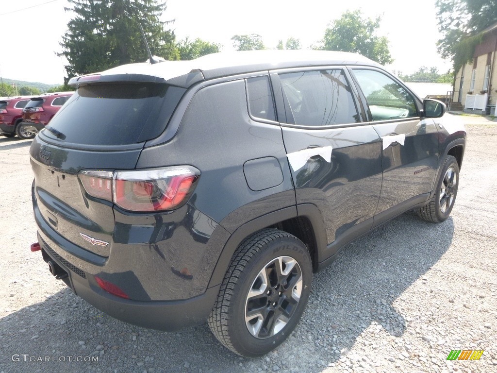 2018 Compass Trailhawk 4x4 - Rhino / Black/Ruby Red photo #5