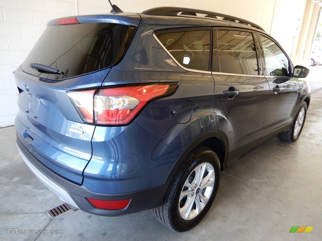 2018 Escape SEL 4WD - Blue Metallic / Charcoal Black photo #2