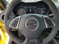 Jet Black 2018 Chevrolet Camaro SS Coupe Steering Wheel