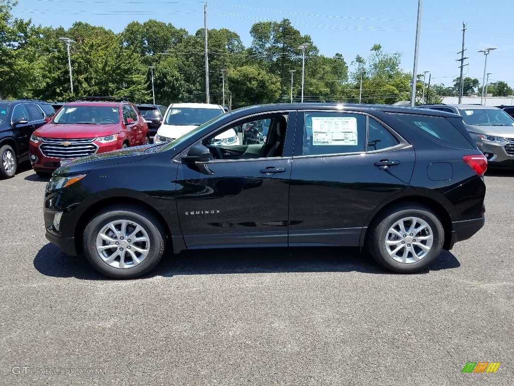 2019 Equinox LS AWD - Mosaic Black Metallic / Medium Ash Gray photo #3