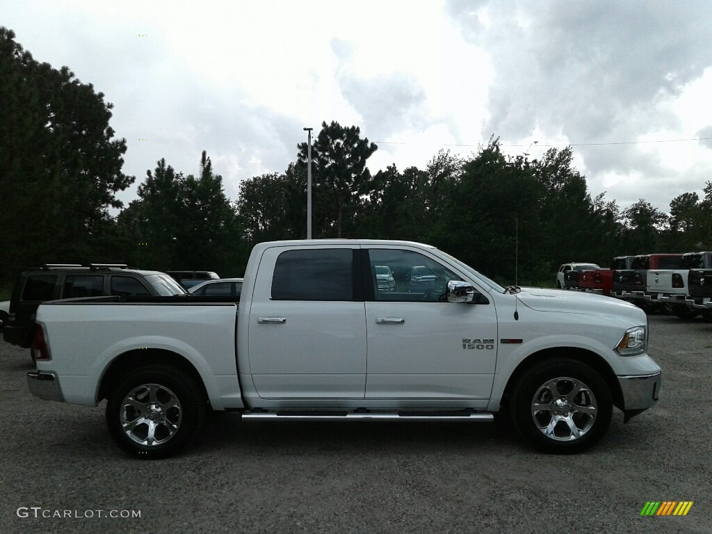 2018 1500 Laramie Crew Cab - Bright White / Black photo #6