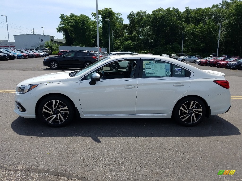 Crystal White Pearl 2018 Subaru Legacy 2.5i Sport Exterior Photo #128268638