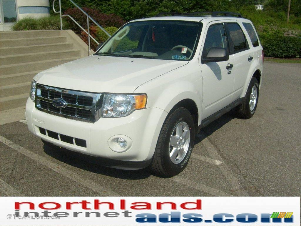 2009 Escape XLT V6 4WD - Oxford White / Stone photo #7