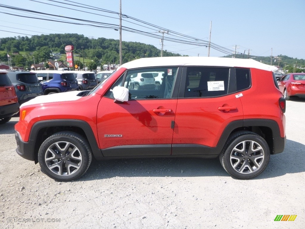 2018 Renegade Latitude 4x4 - Colorado Red / Black photo #2